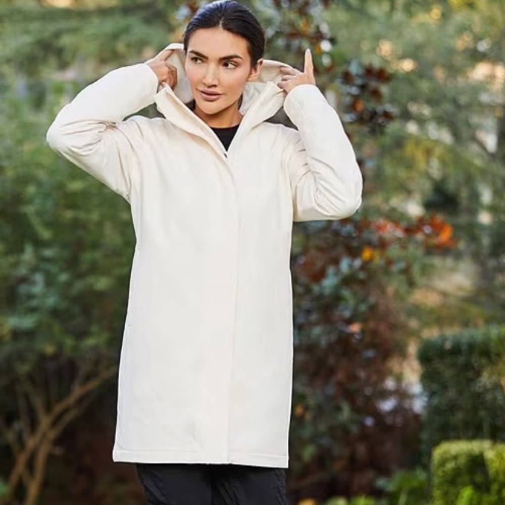 The North Face Cream Trench Coat - Picture 2 of 15